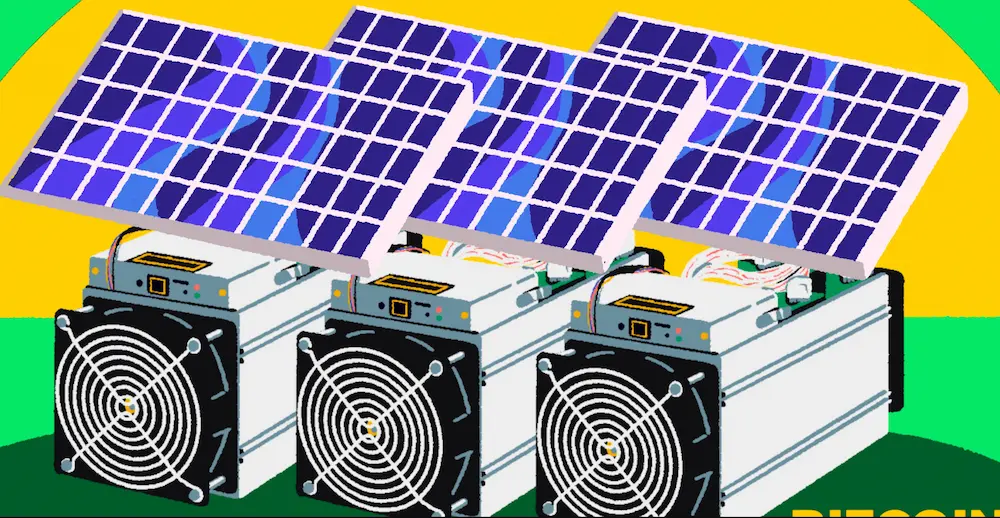 Bitcoin mining Solar Panels